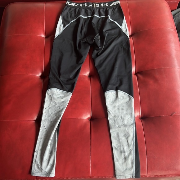 Under Armour Mens Compression Pants Small - Picture 3 of 5